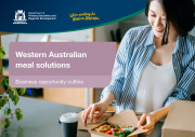 Western Australian prepared ready meals front cover page