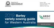 Barley variety Guide 2019 cover page 