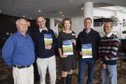 L:R DPIRD Canola Agronomy Researchers Mark Seymour, Bob French, Jackie Bucat, Marty Harries and Salzar Rhaman