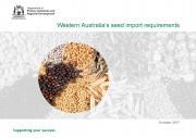 Cover of the QWA seed import requirements manual
