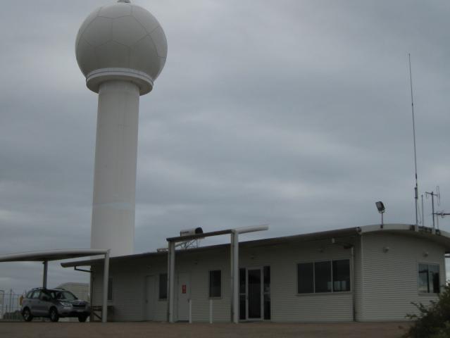 Doppler radar tower in Esperance