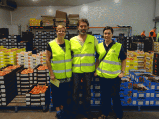 Jujube growers Photo caption: WA Jujube Growers Association Inc. Secretary Nola Doswell from Jelcobine and Peter Dawson from Gidgegannup with DAFWA’s Rachelle Johnstone at the group’s recent meeting at Market City, Canning Vale.