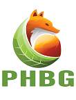 Peel Harvey Biosecurity Group logo - red fox wrapped in a leaf