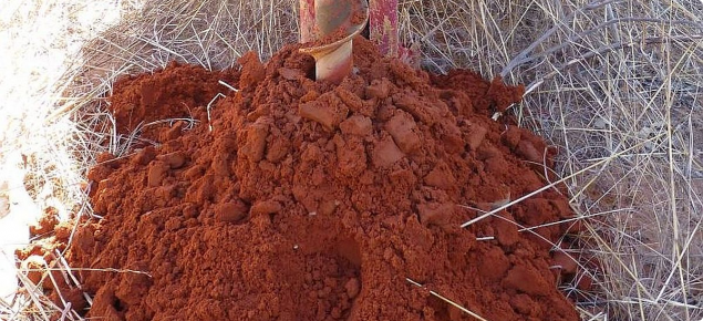 Photo of Cockatoo sands , a red loamy earth suitable for cultivation and irrigation