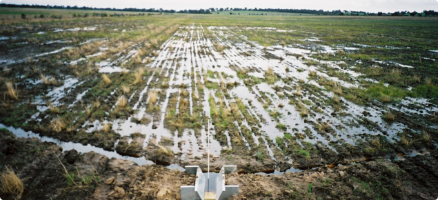 Waterlogging near Woodanilling