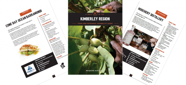 Kimberley Food and Beverage Guide page spread image