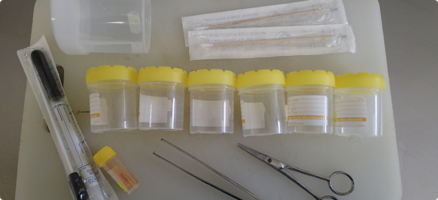 Sampling equipmnt