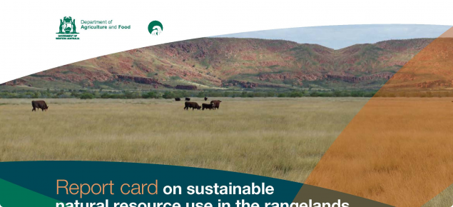 Report card on sustainable natural resource use in the rangelands cover page