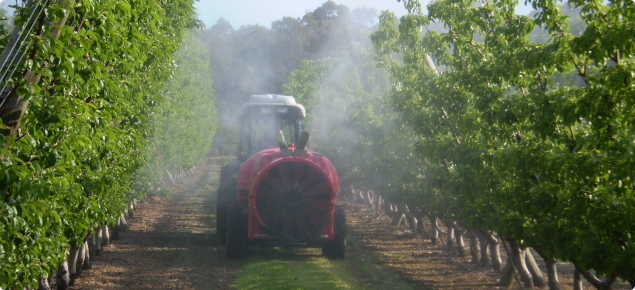 Both the calibration of orchard sprayers and making the right choice of product to spray are included in the orchard spray guide