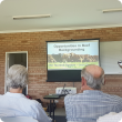 Presenter at beef backgrounding systems workshop