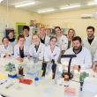 Murdoch students at Department labs 2018