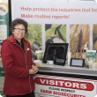 Department of Agriculture and Food sub-project manager Rosalie McCauley will demonstrate to Perth Royal Show Farmtech Pavilion visitors how to use the MyPestGuide Reporter app to take part in the 2016 Biosecurity Blitz.