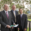 Photo caption: Hon Ken Baston MLC, Rob Delane and Consul General Dr Huang Qinguo at the WA-China conference held at the State Reception Centre