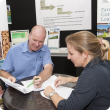 Department of Agriculture and Food officer Gerard Leddin discusses the Farm Finance Concessional Loans Scheme. More information about the scheme will be available at Department of Agriculture and Food sites at Dowerin Machinery Field Days and Newdegate Ma