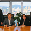 Representatives of honey producer OneFood Bee Farm of Australia (OneFood) sign an agreement with State-owned company China Merchants Food Co. Ltd for distribution into China, Hong Kong, Taiwan and Macau.