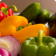 close up of fresh vegetables